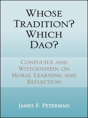 cover image of Whose Tradition? Which Dao?